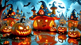 4K Pumpkin Ville