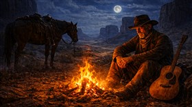 4K Singing Cowboy