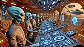 4K Alien Controls Panels
