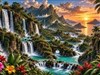4K Waterfall Gardens