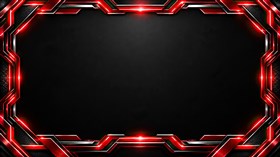 4K Red Border
