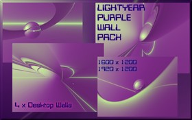 Lightyear Purple Wall Pack