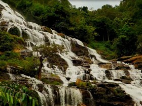 the amazing waterfall