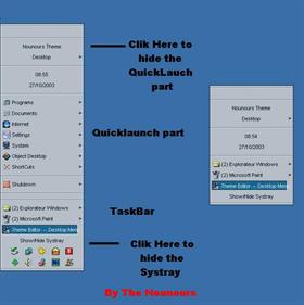 Desktop Bar Win2000 - English Pack