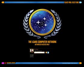 Star Trek United Federation Of Planets LCARS Logon