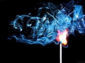 Smoke Glowing