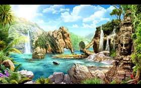 Lost world in the tropics