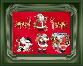 Santas On Parade