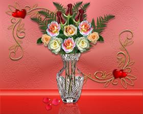Valentine Roses