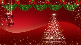 Christmas Gold Tree