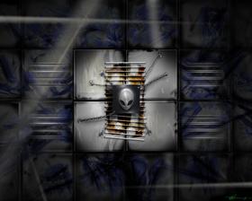 Alien Underground Blue