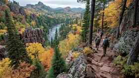 Autumn Hikers