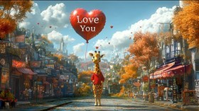 valentine Giraffe