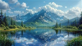 The Mountain Lake