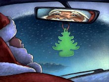Santa - Rear View