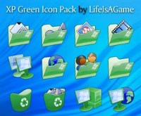 XP Green Icon Pack