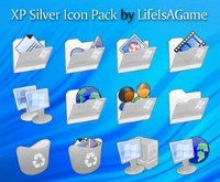 XP Silver Icon Pack