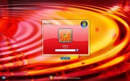 Splash Red LogonVista