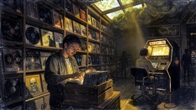 A record shop
