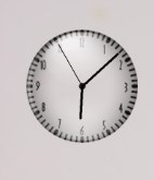 Bubble Clock Black v.3
