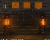 orange desk