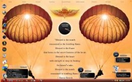 "The Red Poppies and The Flame"