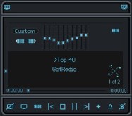 2D Blues Media Player