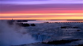 Niagara Falls Sunset