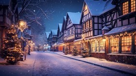 Snowy Xmas Town