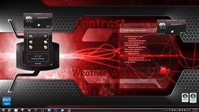 Contrast Weather Widget