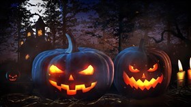 4K Halloween Scene