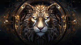 4K Golden Tiger
