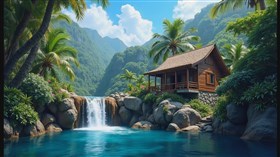 4K Island Cabin