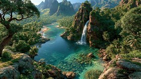 4K Hawaiian Scape