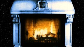 Snow Fireplace