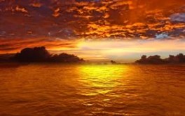 amazing sunset logon