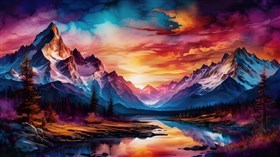 8K Rocky Mountains