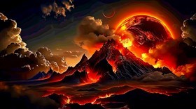 4K Volcano World