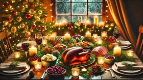4K Christmas Dinner