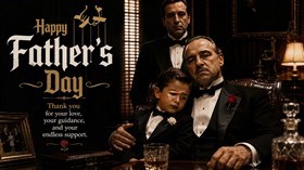 4K Happy Godfather's Day
