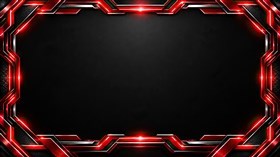 4K Red Border