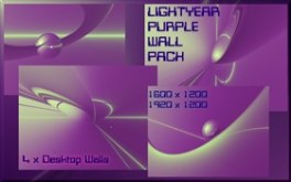 Lightyear Purple Wall Pack
