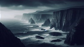 Dark Sea Cliffs