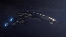 Mass Effect 3: Normandy SR-2 In Space