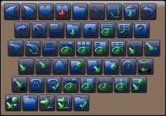 Slider toolbar icons