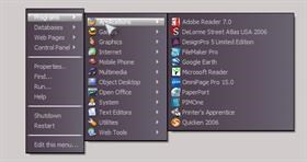 GunMetal RightClick Menu